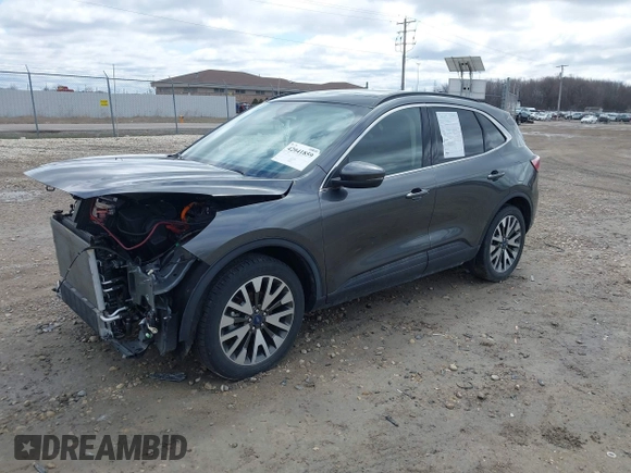 2020 Ford Escape Titanium Hybrid с VIN 1FMCU9DZ6LUA51042, выставлен на аукционе IAAI как лот 42041859 с пробегом 118 731 миль миль и . История ставок и продаж доступна на DreamBid. Изображение 2.