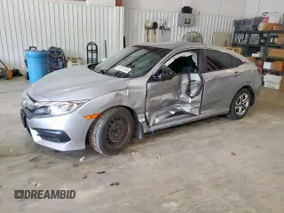 2017 Honda Civic LX with VIN 19XFC2F5XHE082578, listed as a Copart auction lot 62857025 with 67,927 mi miles and Salvage title. Bid and sale history available at DreamBid. Image 1.
