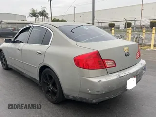 2003 Infiniti G35 w/Leather with VIN JNKCV51E73M322832, listed as a Copart auction lot 76799754 with 229,337 mi miles and Clean Title. Bid and sale history available at DreamBid. Image 3.