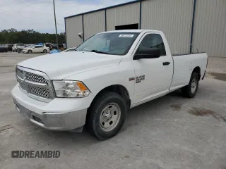 2020 Ram 1500 Tradesman z VIN 3C6JR6DT6LG144032, wystawiony jako Copart lot #76073334 z przebiegiem 73 342 mil mil oraz Nie do naprawy • Non repairable. Historia ofert i sprzedaży dostępna na DreamBid. Obrazek 1.