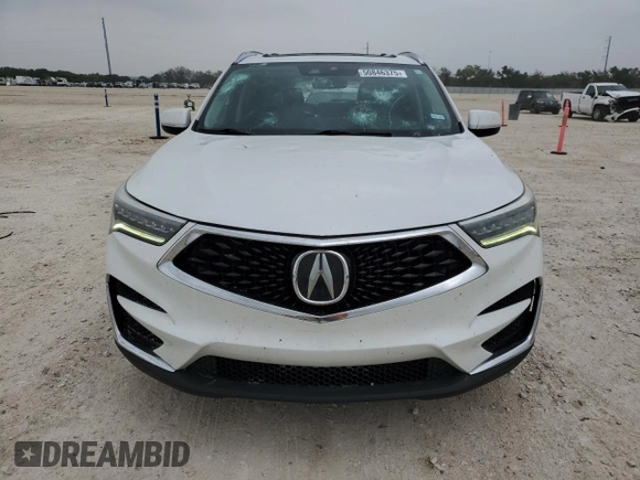 2020 Acura RDX Technology with VIN 5J8TC2H52LL001235, listed as a Copart auction lot 50846375 with 92,647 mi miles and Clean Title. Bid and sale history available at DreamBid. Image 5.