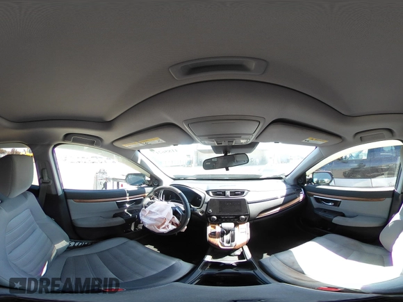 2019 Honda CR-V EX with VIN 5J6RW1H5XKA044056, listed as a IAAI auction lot 41856217 with 92,552 mi miles. Bid and sale history available at carsss.com. Image 19.