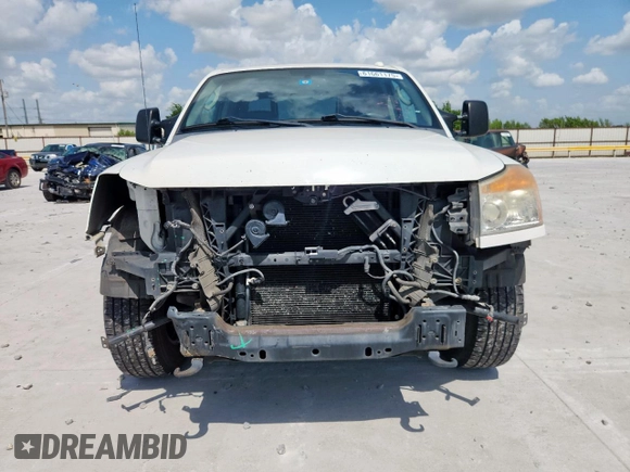 2011 Nissan Titan SV with VIN 1N6AA0ED7BN303938, listed as a Copart auction lot 61661175 with 138,098 mi miles and Salvage title. Bid and sale history available at DreamBid. Image 5.