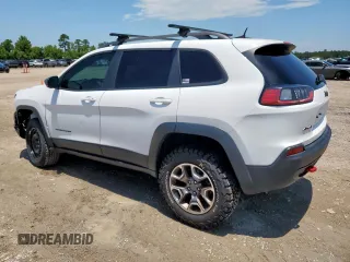 2020 Jeep Cherokee Trailhawk с VIN 1C4PJMBX4LD609103, выставлен на аукционе Copart как лот 60469955 с пробегом 70 179 миль миль и Списание • Salvage title. История ставок и продаж доступна на DreamBid. Изображение 2.