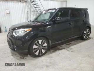 2015 Kia Soul + with VIN KNDJX3A5XF7794937, listed as a Copart auction lot 47577445 with 92,780 mi miles and Clean Title. Bid and sale history available at DreamBid. Image 1.
