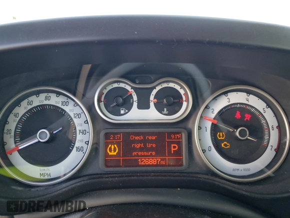 2014 FIAT 500L Trekking with VIN ZFBCFADH2EZ009533, listed as a Copart auction lot 43323265 with 126,887 mi miles and Salvage Title. Bid and sale history available at DreamBid. Image 9.