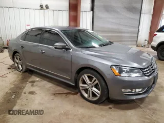 2014 Volkswagen Passat TDI SEL Premium with VIN 1VWCN7A36EC101188, listed as a Copart auction lot 80525874 with 190,326 mi miles and Salvage Title. Bid and sale history available at carsss.com. Image 4.