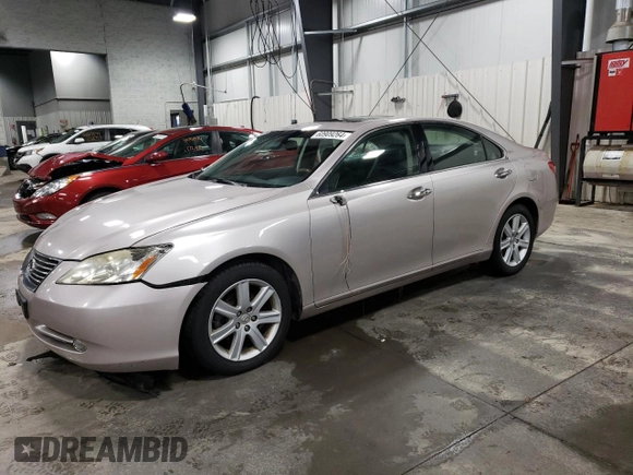 2008 Lexus ES with VIN JTHBJ46G082169452, listed as a Copart auction lot 60909264 with 159,519 mi miles and Salvage Title. Bid and sale history available at carsss.com. Image 1.