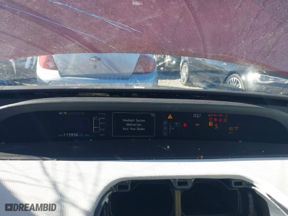 2016 Toyota Prius Four with VIN JTDKARFU3G3526524, listed as a IAAI auction lot 41798589 with 115,956 mi miles. Bid and sale history available at carsss.com. Image 7.