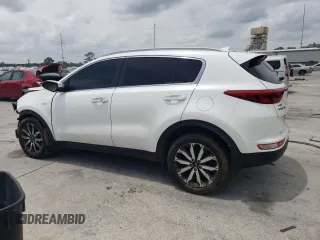 2018 Kia Sportage EX with VIN KNDPNCAC5J7404155, listed as a Copart auction lot 55111775 with 189,691 mi miles and Salvage title. Bid and sale history available at DreamBid. Image 2.