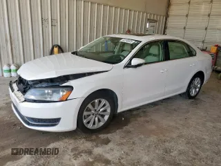 2012 Volkswagen Passat SE z VIN 1VWBN7A31CC080985, wystawiony jako Copart lot #60148935 z przebiegiem 107 046 mil mil oraz Szkoda całkowita • Salvage title. Historia ofert i sprzedaży dostępna na DreamBid. Obrazek 1.