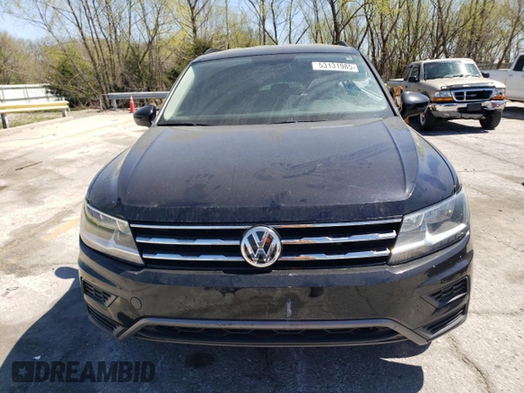 2019 Volkswagen Tiguan SE with VIN 3VV3B7AX8KM190398, listed as a Copart auction lot 53131985 with 75,805 mi miles and Salvage Title. Bid and sale history available at DreamBid. Image 5.