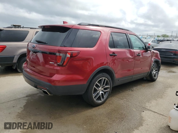 2016 Ford Explorer Sport with VIN 1FM5K8GT0GGC19651, listed as a Copart auction lot 51240465 with 139,594 mi miles and Salvage Title. Bid and sale history available at carsss.com. Image 3.