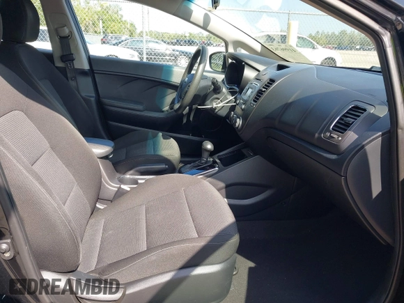 2017 Kia Forte5 LX with VIN KNAFK5A86H5699782, listed as a IAAI auction lot 41996763 with 80,974 mi miles. Bid and sale history available at carsss.com. Image 5.