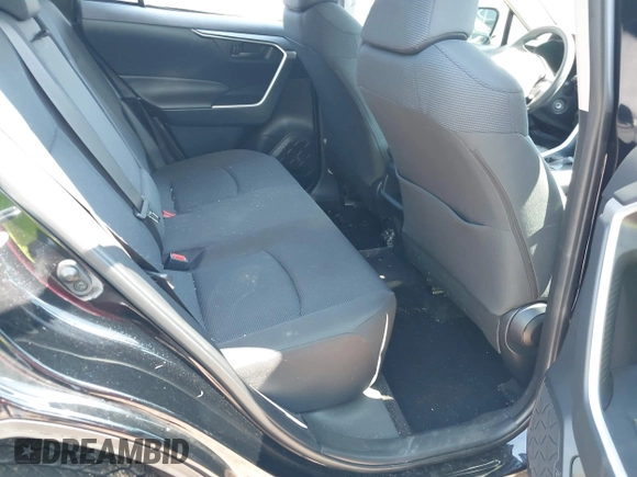 2019 Toyota RAV4 LE with VIN JTMH1RFV9KD515999, listed as a IAAI auction lot 42635692 with 87,345 mi miles and . Bid and sale history available at DreamBid. Image 8.