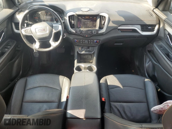2020 GMC Terrain SLT with VIN 3GKALPEX8LL216362, listed as a Copart auction lot 58950355 with 58,934 mi miles and Salvage title. Bid and sale history available at DreamBid. Image 8.