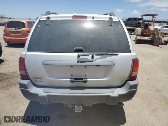 2002 Jeep Grand Cherokee Laredo with VIN 1J4GW48S52C242434, listed as a Copart auction lot 62859835 with 171,342 mi miles and Clean title. Bid and sale history available at DreamBid. Image 6.