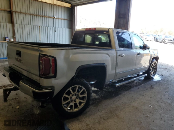 2017 GMC Sierra 1500 Denali with VIN 3GTU2PEC9HG399344, listed as a Copart auction lot 54091095 with 103,812 mi miles and Salvage Title. Bid and sale history available at DreamBid. Image 3.