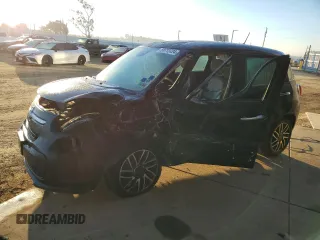 2014 FIAT 500L Lounge with VIN ZFBCFACH9EZ006050, listed as a Copart auction lot 83713724 with 144,849 mi miles and Salvage Title. Bid and sale history available at carsss.com. Image 1.