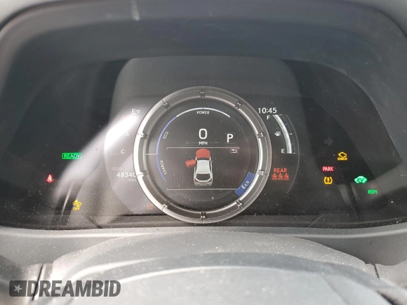 2022 Lexus UX 250h F Sport with VIN JTHR9JBH9N2060634, listed as a Copart auction lot 69170564 with 48,340 mi miles and Salvage Title. Bid and sale history available at DreamBid. Image 9.