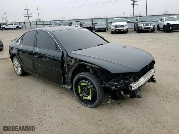 2013 Audi A4 Premium Plus with VIN WAUFFAFL1DA175015, listed as a Copart auction lot 83491424 with 98,397 mi miles and Salvage Title. Bid and sale history available at carsss.com. Image 10.