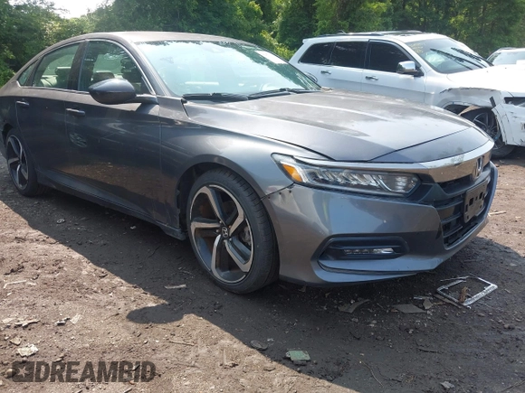 2019 Honda Accord Sport with VIN 1HGCV1F37KA004163, listed as a IAAI auction lot 42471501 with 155,046 mi miles and . Bid and sale history available at DreamBid. Image 1.