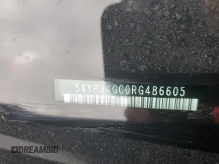 2024 Kia Telluride EX with VIN 5XYP34GC0RG486605, listed as a Copart auction lot 47658375 with 10,994 mi miles and Salvage Title. Bid and sale history available at DreamBid. Image 15.