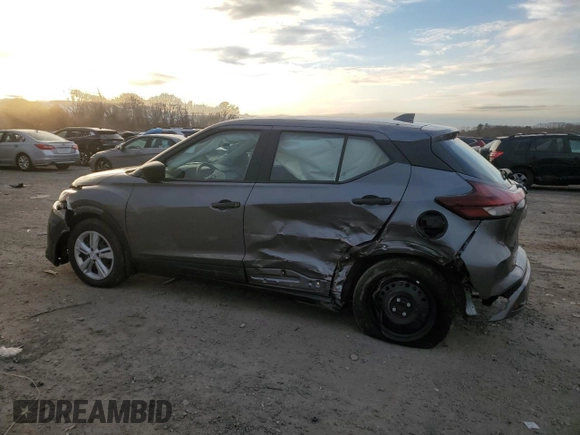 2024 Nissan Kicks S with VIN 3N1CP5BV6RL550465, listed as a Copart auction lot 41500095 with 956 mi miles and Salvage Title. Bid and sale history available at DreamBid. Image 2.