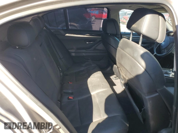 2013 BMW 5 Series 550i with VIN WBAFR9C57DDX80358, listed as a Copart auction lot 47297995 with 120,158 mi miles and Clean Title. Bid and sale history available at carsss.com. Image 10.
