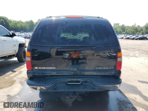 2003 Chevrolet Suburban Z71 with VIN 3GNFK16Z93G213326, listed as a Copart auction lot 59836214 with 347,730 mi miles and Salvage Title. Bid and sale history available at carsss.com. Image 6.