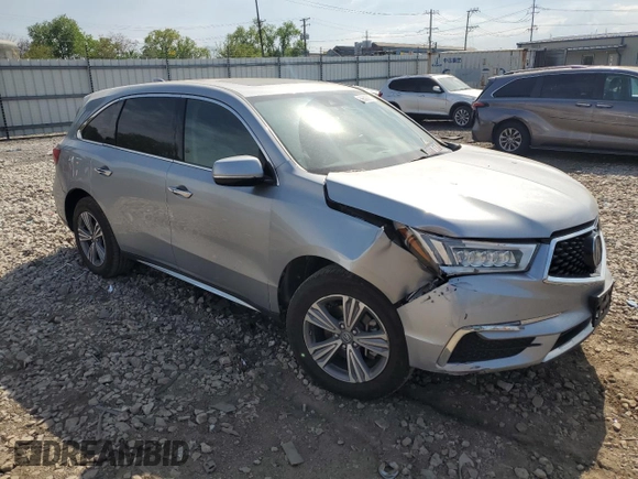 2020 Acura MDX with VIN 5J8YD4H38LL006565, listed as a Copart auction lot 56508665 with 74,831 mi miles and Salvage title. Bid and sale history available at DreamBid. Image 4.