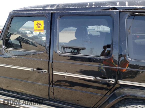 2018 Mercedes-Benz G 63 AMG with VIN WDCYC7DH6JX291237, listed as a Copart auction lot 57343814 with Not provided miles and Salvage title. Bid and sale history available at DreamBid. Image 8.