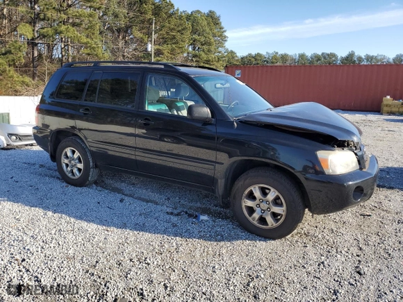 2006 Toyota Highlander w/3rd Row with VIN JTEDP21A260121651, listed as a Copart auction lot 88007185 with 167,001 mi miles and Salvage Title. Bid and sale history available at carsss.com. Image 4.
