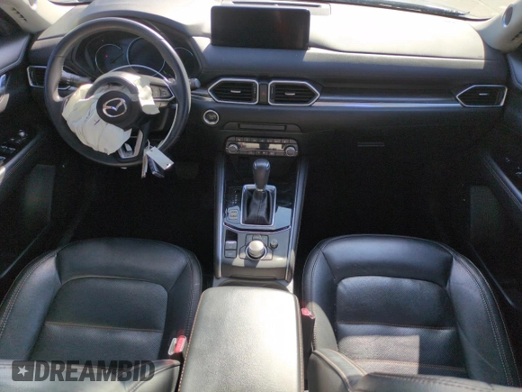2022 Mazda CX-5 2.5 S Premium Package with VIN JM3KFBDM8N0607732, listed as a Copart auction lot 50915055 with 42,750 mi miles and Salvage Title. Bid and sale history available at carsss.com. Image 8.