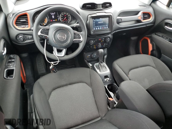 2021 Jeep Renegade Sport with VIN ZACNJDAB0MPM50805, listed as a Copart auction lot 79427104 with 71,311 mi miles and Salvage title. Bid and sale history available at DreamBid. Image 8.