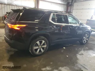 2023 Chevrolet Traverse LT Leather with VIN 1GNEVHKW8PJ192481, listed as a Copart auction lot 44210865 with 53,633 mi miles and Salvage Title. Bid and sale history available at carsss.com. Image 3.