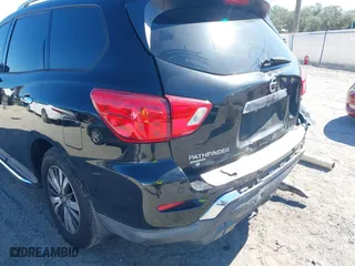 2017 Nissan Pathfinder SV with VIN 5N1DR2MN1HC660630, listed as a IAAI auction lot 41441368 with 128,528 mi miles. Bid and sale history available at carsss.com. Image 19.