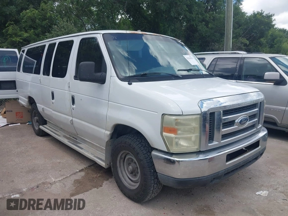 2008 Ford Econoline Passenger XL with VIN 1FBSS31L28DA91262, listed as a IAAI auction lot 42563033 with 191,590 mi miles and . Bid and sale history available at DreamBid. Image 1.