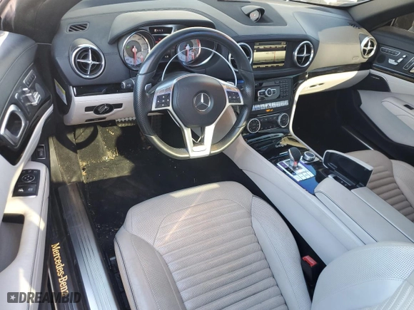 2014 Mercedes-Benz SL-Class SL 550 with VIN WDDJK7DA0EF022925, listed as a Copart auction lot 73977154 with 0 mi miles and Salvage Title. Bid and sale history available at carsss.com. Image 8.