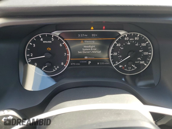 2025 Nissan Rogue SV with VIN 5N1BT3BA7SC826512, listed as a Copart auction lot 52599735 with 470 mi miles and Clean Title. Bid and sale history available at DreamBid. Image 9.
