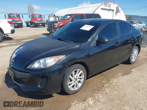 2013 Mazda 3 i Touring z VIN JM1BL1V7XD1821599, wystawiony jako IAAI lot #42050760 z przebiegiem 129 006 mil mil oraz . Historia ofert i sprzedaży dostępna na DreamBid. Obrazek 2.