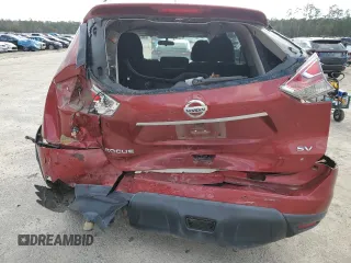 2016 Nissan Rogue SV with VIN 5N1AT2MT3GC900486, listed as a Copart auction lot 86704654 with 0 mi miles and Salvage Title. Bid and sale history available at carsss.com. Image 6.