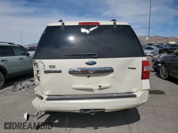 2007 Ford Expedition Limited with VIN 1FMFU19577LA87600, listed as a Copart auction lot 49818775 with 191,845 mi miles and Salvage Title. Bid and sale history available at carsss.com. Image 6.