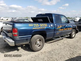 2001 Dodge 1500 with VIN 1B7HC13Y91J592527, listed as a Copart auction lot 53658065 with 207,902 mi miles and Salvage Title. Bid and sale history available at DreamBid. Image 3.