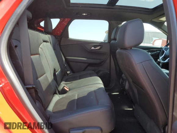2020 Chevrolet Blazer RS z VIN 3GNKBKRS2LS718527, wystawiony jako Copart lot #53258935 z przebiegiem 65 996 mil mil oraz Szkoda całkowita • Salvage title. Historia ofert i sprzedaży dostępna na DreamBid. Obrazek 11.