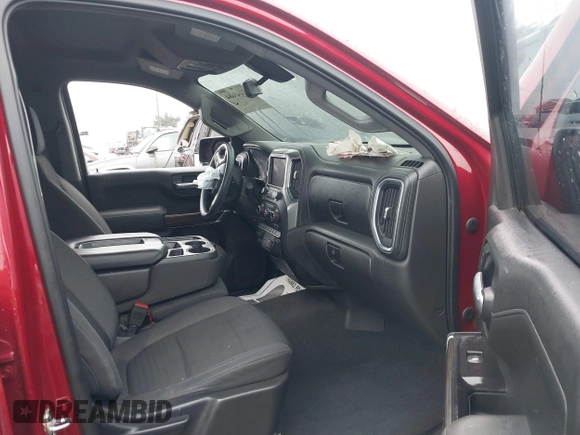 2020 Chevrolet Silverado 1500 LT z VIN 3GCUYDET2LG211169, wystawiony jako IAAI lot #41145684 z przebiegiem 81 606 mil mil oraz . Historia ofert i sprzedaży dostępna na DreamBid. Obrazek 5.