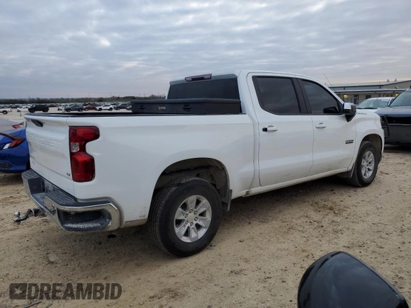 2022 Chevrolet Silverado 1500 LT with VIN 3GCPWCED1NG100217, listed as a Copart auction lot 88454345 with 34,963 mi miles and Clean Title. Bid and sale history available at DreamBid. Image 3.