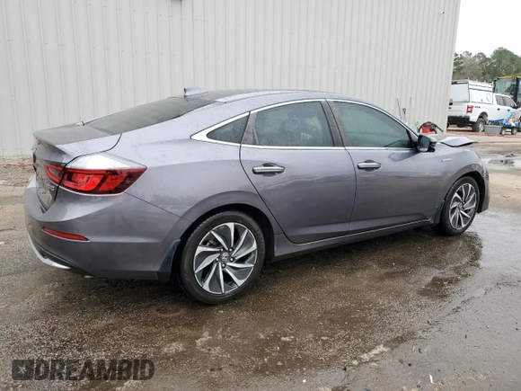 2020 Honda Insight Touring with VIN 19XZE4F92LE009994, listed as a Copart auction lot 44508455 with Not Provided miles and Salvage Title. Bid and sale history available at carsss.com. Image 3.