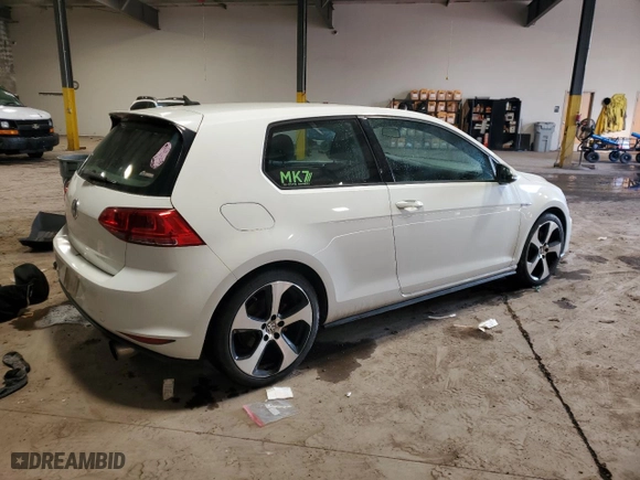 2016 Volkswagen Golf GTI S with VIN 3VWYT7AU4GM040297, listed as a Copart auction lot 52876555 with 74,019 mi miles and Salvage Title. Bid and sale history available at carsss.com. Image 3.
