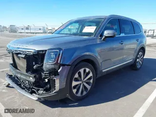 2020 Kia Telluride S with VIN 5XYP6DHC3LG012550, listed as a IAAI auction lot 41673606 with NaN miles. Bid and sale history available at carsss.com. Image 2.
